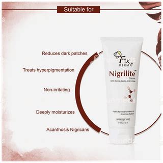 Fixderma Nigrilite Cream 100 Gm - Uses, Side Effects, Dosage, Price ...