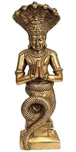 Buy Aone India God Maharishi Patanjali (Founder of Yoga) Brass Statue ...