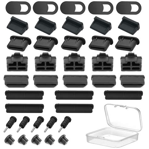 40pcs Usb Port Cover Silicone Anti Dust Cover Dust Plugs | Desertcart INDIA
