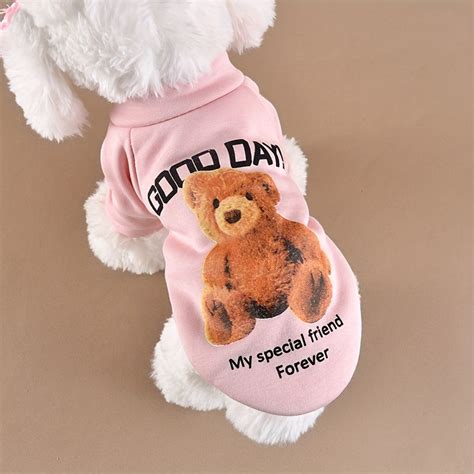 Warm and Cozy Dog Sweater with Bear Pattern – CRAZE