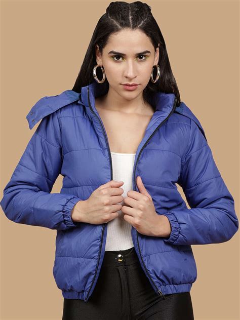 Shop Women Detachable Hood Puffer Jacket New_0322-WJKT07-08-S Online