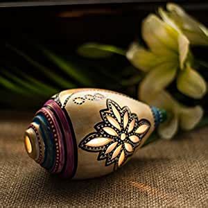 Buy ExclusiveLane Terracotta Table Tea Light Holder, 1 Piece Online at ...