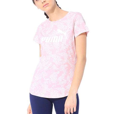 Buy Puma ELEVATED ESS Aop Tee Bridal Rose Online