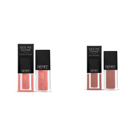 Buy RENEE See Me Shine Lip Glossy For All Skin Tone, Enriched With ...