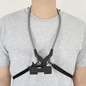 KRLZ Neck Phone Holder for Recording - POV/Vlog Phone Holder, Hands ...