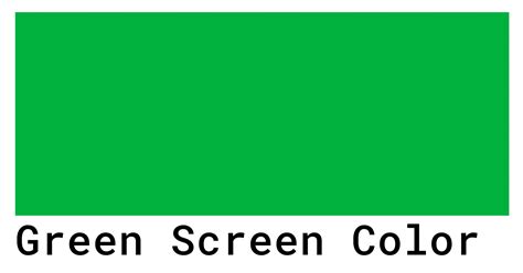 Green Screen Color 的图像结果