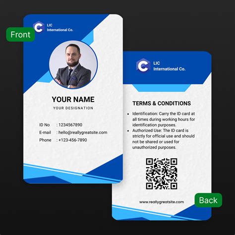 Modern RFID + NFC Employee Business Cards – Smart, Secure & Tech-Power ...