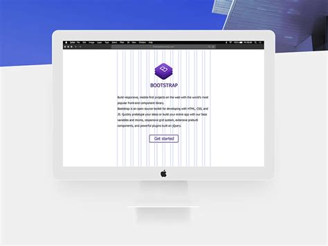 Bootstrap Responsive Grid 的图像结果