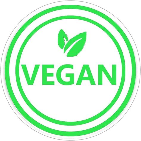 Buy Vegan Food Rotation Labels,1.5 Inch Round Circle Dot Vegan ...