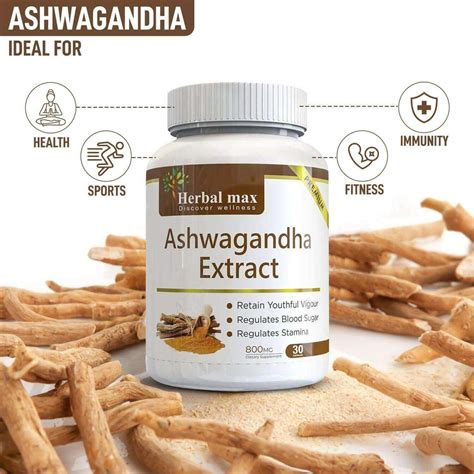 Buy Ashwagandha Capsule for Testosterone & Stamina - Herbalmax