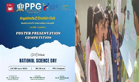 NATIONAL SCIENCE DAY - 2024 | PPG College of Arts and Science