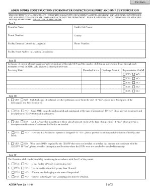 Fillable Online CGP - Inspection Report Fax Email Print - pdfFiller