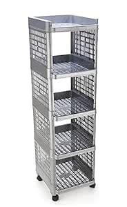 SHRUTI Vegetable Trolley with Wheels for Kitchen Storage Rack Fruits ...