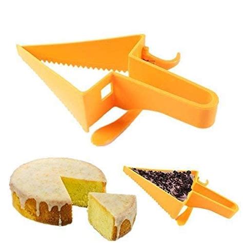Buy PAVITYAKSH Triangle Shape Plastic Adjustable Cake Cutter Server ...