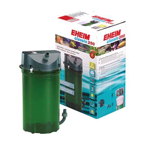 EHEIM classic 250 external filter (inc. SUBSTRACTpro+ MECH ceramic ...