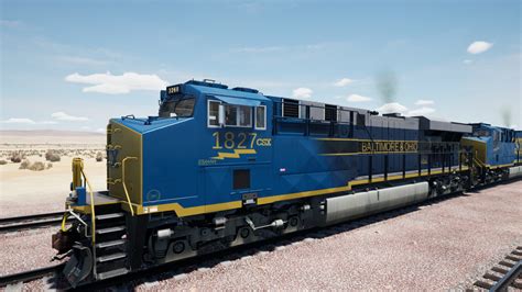 CSX Heritage Pack For Cajon Pass ES44C4 - Train Sim Community