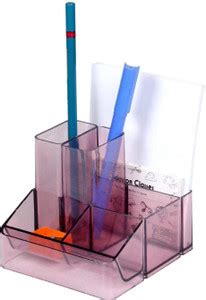 Flipkart.com | VR Creatives 6 Compartments Plastic Pen Holder Tabel ...