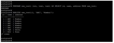 Image result for Execute SQL PostgreSQL