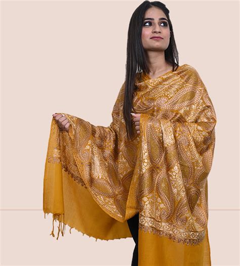 Ambi Embroidery Jaal – The Shawl Studio