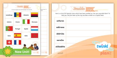 👉 PlanIt Year 6 Spanish Homework: Discovering Spain