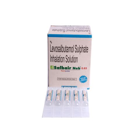 Salbair Neb Transpules 0.63 mg 1's Price, Uses, Side Effects ...