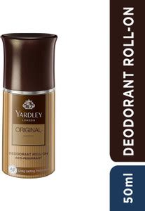Yardley London Original With 48H Long Lasting Scent Deodorant Roll-on ...