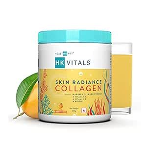 HealthKart HK Vitals Skin Radiance Collagen Powder, Marine Collagen ...