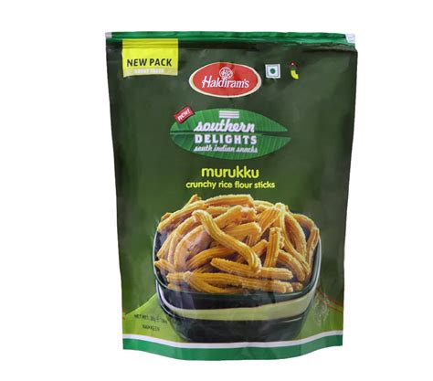 Haldiram’s Murukku | South- Indian Snacks | Rice and Urad Flour Stick ...