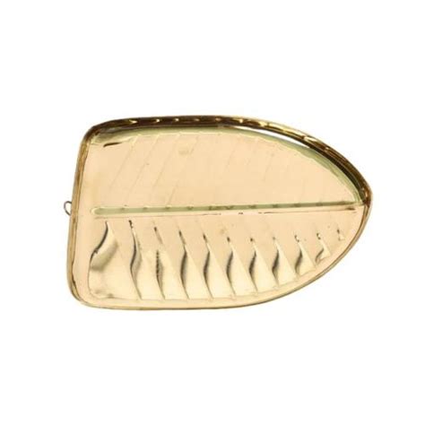 Brass Banana Leaf Plate