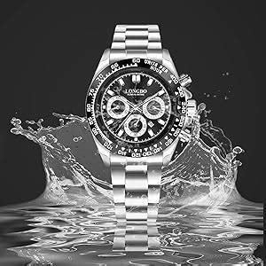 LONGBO Stainless Steel Men's Stainess Steel Analog Fashion Casual ...