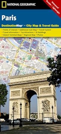 Paris: Destination City Maps (National Geographic Destination City Map ...