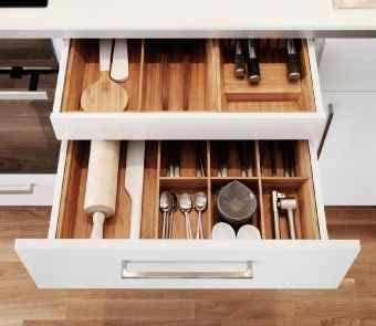 Use Kitchen Drawer Design Ideas to Increase Storage Space