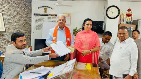BJP rally for candidature in Valsad, Congress will contest elections on ...