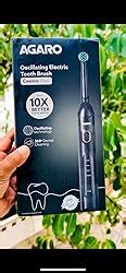 AGARO COSMIC PLUS Sonic Electric Tooth Brush For Adults With 5 Modes, 5 ...
