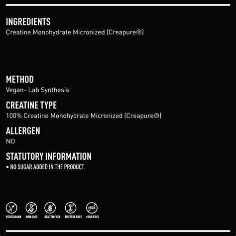 Creapure® Creatine Monohydrate in India| Vigourfuel