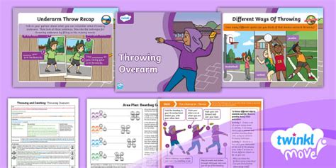 👉 Throwing Underarm Year 2 | PE Throwing and Catching Lesson 3