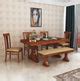 Akon Solid Sheesham Wood 6 Seater Dining Table Set – Ganpati Arts