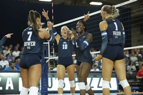 BYU Cougars Womens Volleyball vs. Colorado Buffaloes, George Albert ...