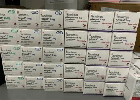 Tacrolimus Capsules - 1mg And 0.5mg Advagraf Capsule Wholesale Trader ...