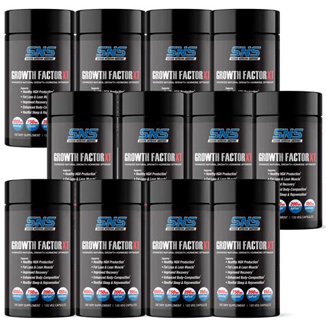 Growth Factor XT - 12 Bottles | Serious Nutrition Solutions