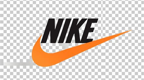 Premium Vector | A nike logo on a transparent background