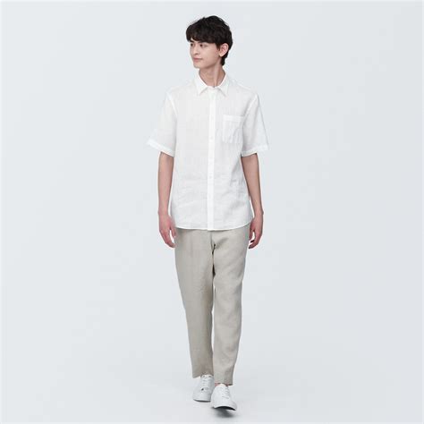 Linen washed Short Sleeve shirt