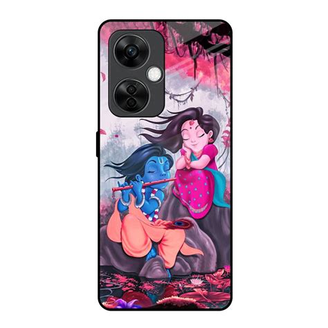 Radha Krishna Art OnePlus Nord CE 3 5G Glass Back Cover - Flat 35% Off ...