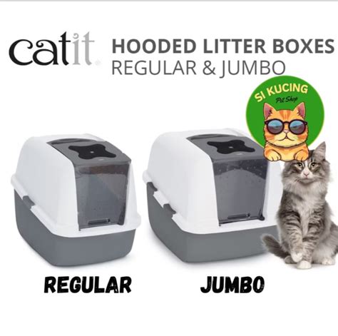 Catit Airsift Hooded litter box Jumbo, Pet Supplies, Homes & Other Pet ...
