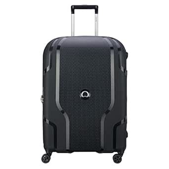 DELSEY PARIS Clavel 70 CM Medium Polypropylene 8 Spinner Wheels Black ...