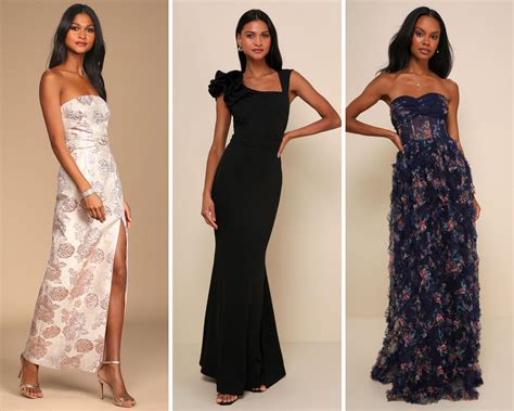 Formal Guide: How to Choose an Elegant Black Tie Evening Dress - Lulus ...