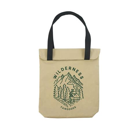 Jual Fairgoods Tote Bag - Wilderness - Krem | Shopee Indonesia