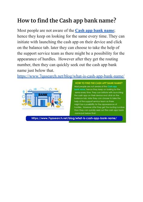 PPT - How to find the Cash app bank name? PowerPoint Presentation, free ...