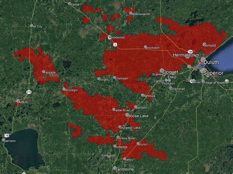 Moose Lake and Cloquet Fires of October 1918
