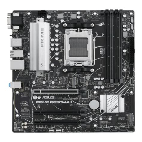 ASUS PRIME B650M-A II-CSM AMD AM5 DDR5 m-ATX Motherboard- tpstech.in